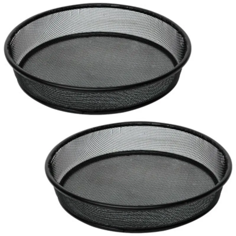 Woodside Bird Feeding Station Replacement Metal Feed Dish, Pack Size 2