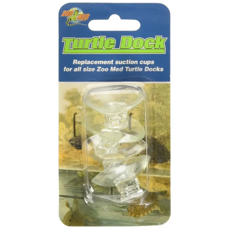 Zoomed Island Turtle Dock Suction Cups, 4-Piece