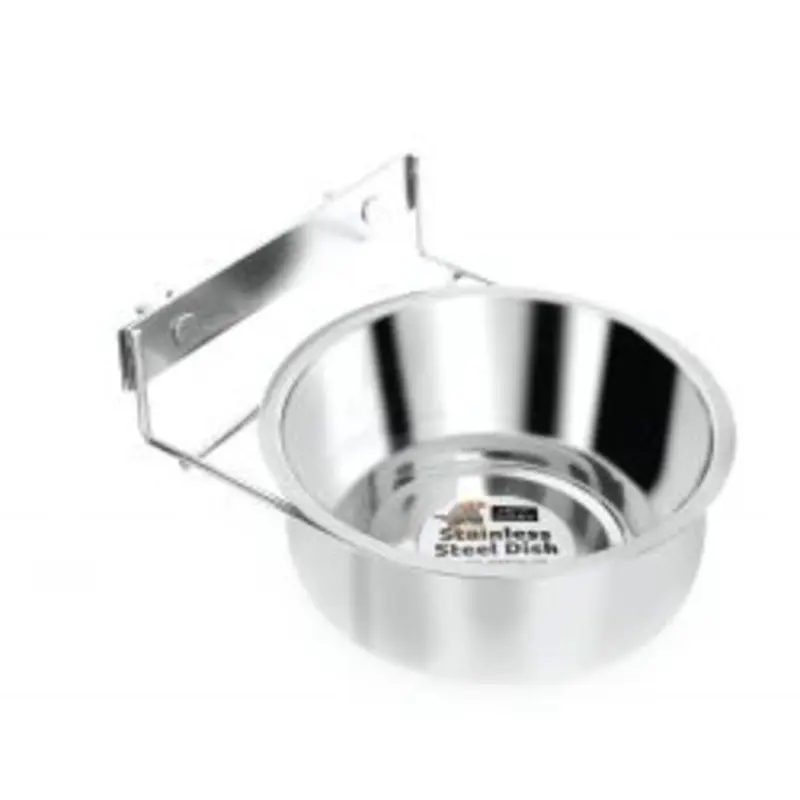 Sharples Pet Fed N Watered Coop Cup With Clamp Holder - 18Cm