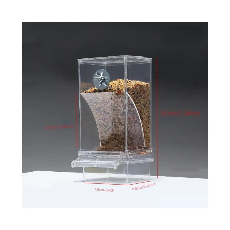 1pc Automatic Bird Feeder for Pet Birds - Convenient and Easy to Use