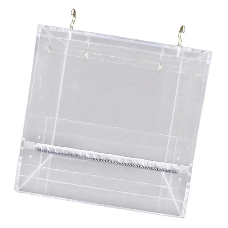 Acrylic Transparent Wild Bird Window Seed Feeder For To Birds Small
