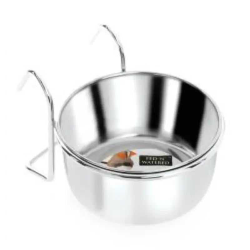 Sharples Pet Fed N Watered Coop Cup And Hook Holder - 9Cm