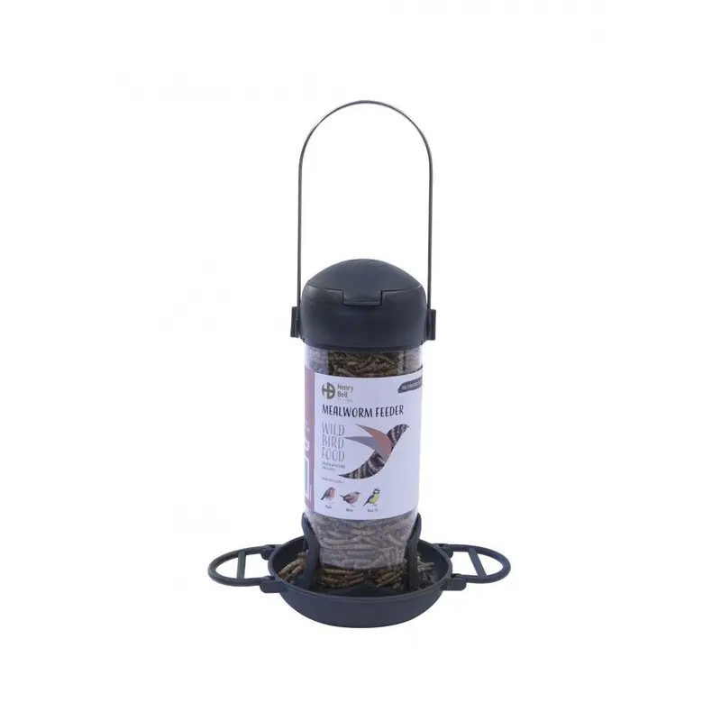 Henry Bell Mealworm Feeder - Single - Grey 65G