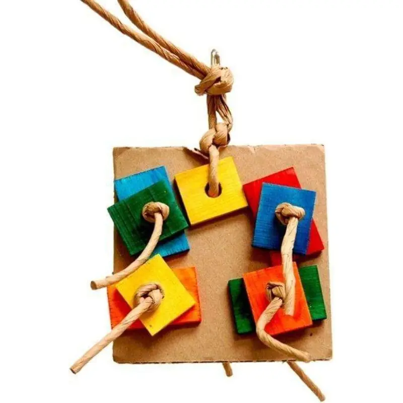 Zoo-Max Birdie Pizza Toy Small