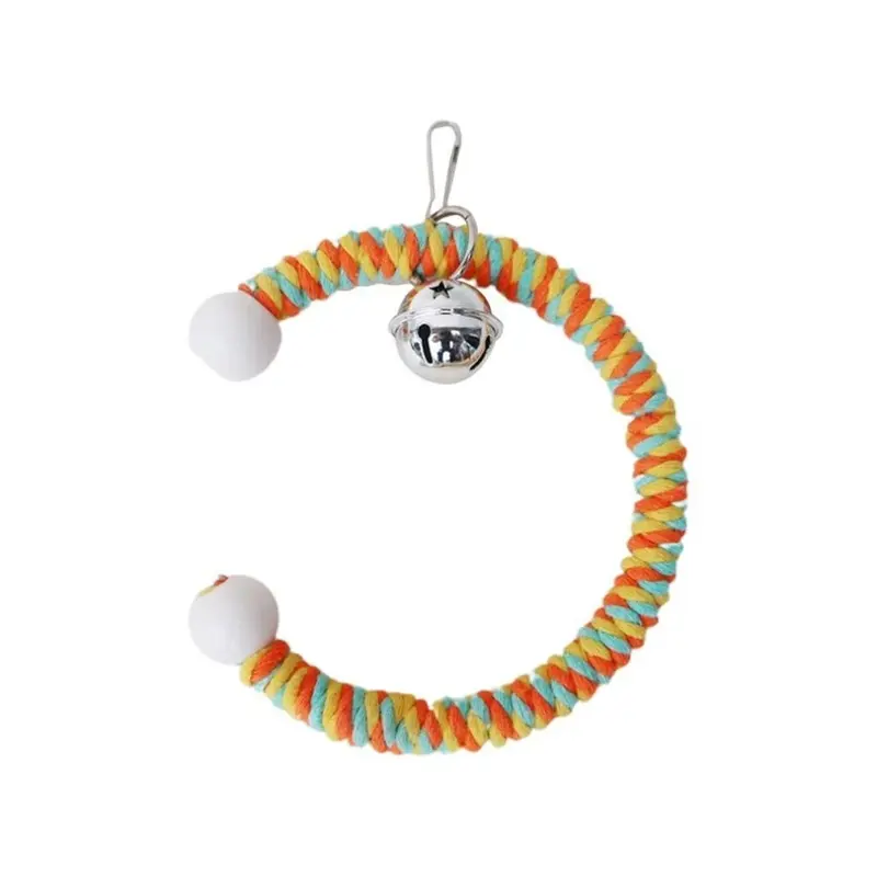 Parrot Climbing Rope Swing Toy For And Parrots Small