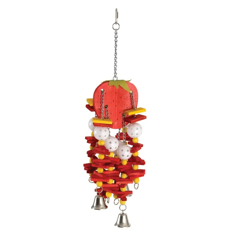 Featherland Paradise Strawberry Bird Toy Large