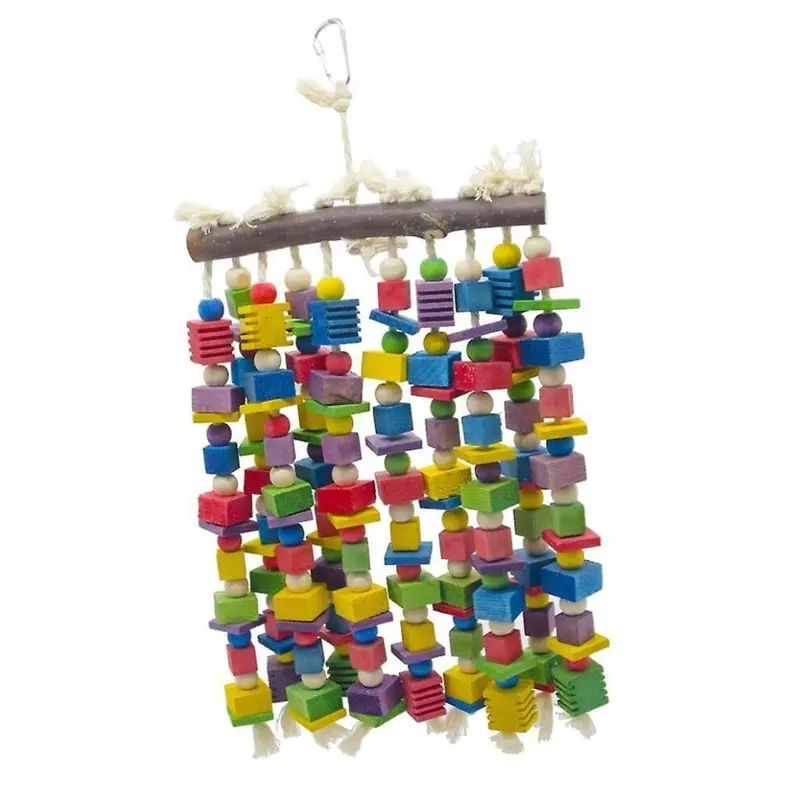 Bird Bite Chew Toy Parrot Cage Hanging Toys For Bird Budgie Pigeon Finch