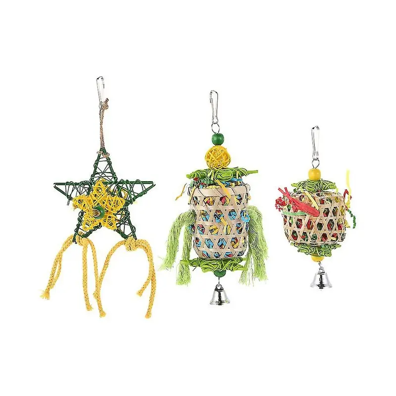 3Pcs Pet Birds Bite Toy Size 3