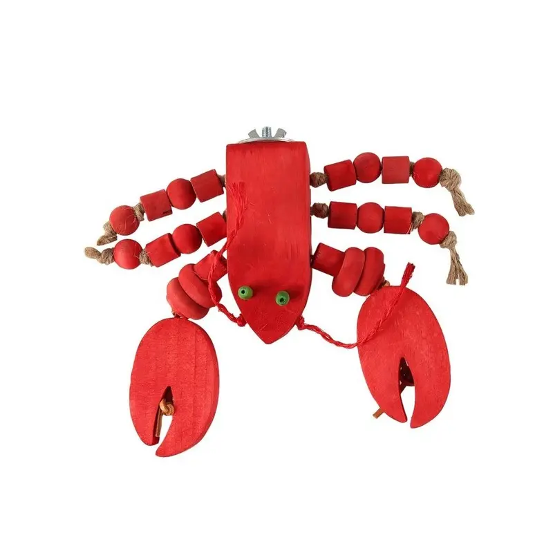 Coollapet Jimmy Halfa Lobster Bird Toy (14 X 2 X 10 Cm) Size 14