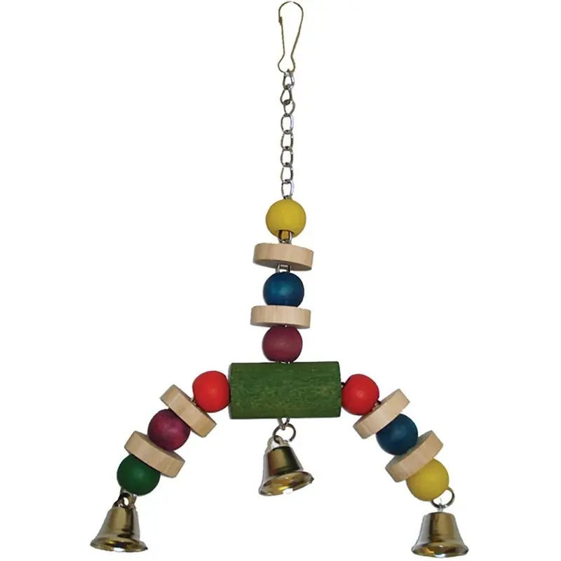 happypet The Bird House, Jingler Wood Bird Toy