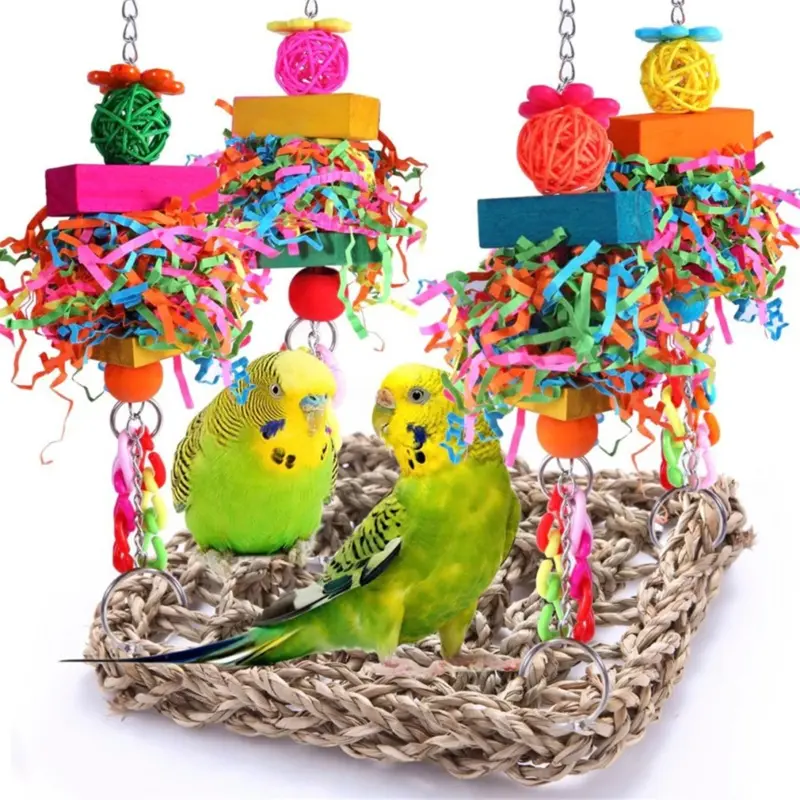 Markenlos Parakeet Toys Bird Toys Conure Toys