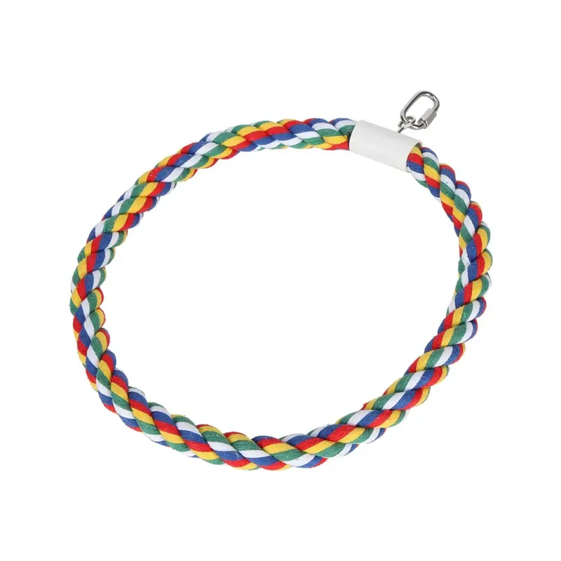 Parrot Climbing Ring Cotton Rope Swing Bird Chewing Toy For And Parrot Small