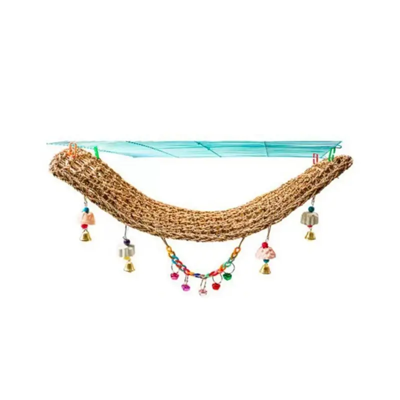 Jojomino Bird Climbing Net Parrot Toy Chew Toys For Birds 29Inch X 7Inch