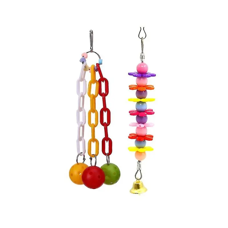2Pcs Bird Chewing Toys Size 2