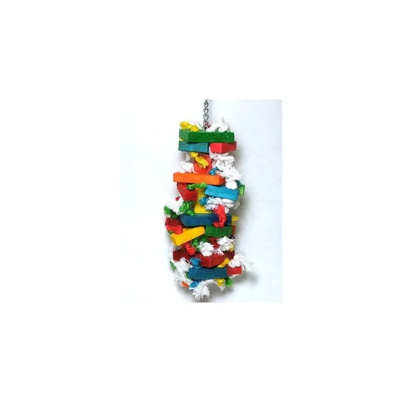 Caitec Corp Caitec Bird Toy Knots Block 4In X 13In Medium