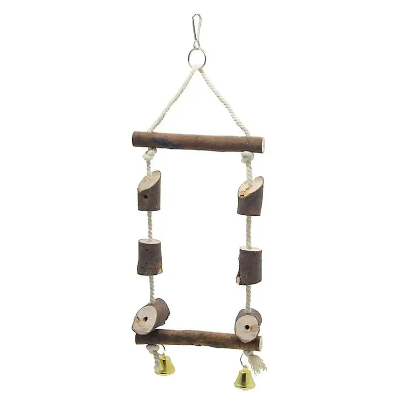Bird Swing Pet Bird Parrot Parakeet Cage Hammock Swing Toy Hanging Toy Medium