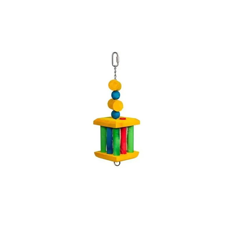 Catlady Treat Me Bird Toy, Multi Color