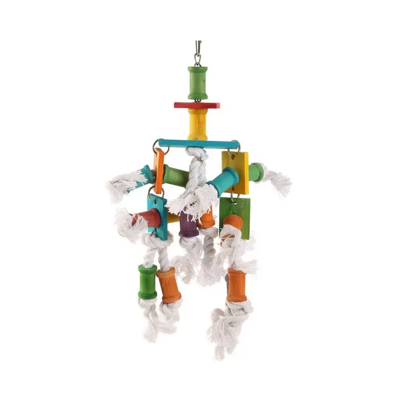 Coollapet Dancing Spools Bird Toy (14 X 2 X 10 Cm) Size 14