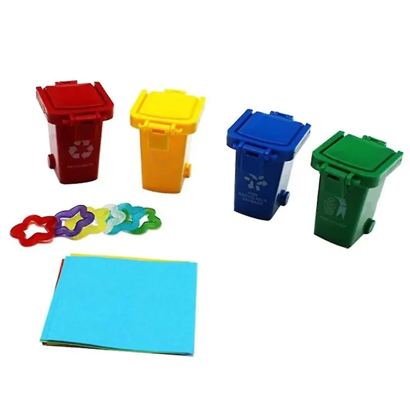 Bird Training Toy Set Mini Desktop Sorting Bin For Parrots Budgies Cockatiel