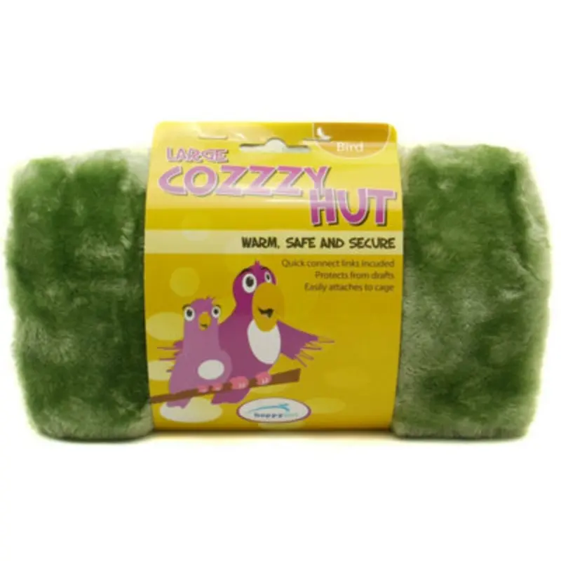 Happy Pet Cozzzy Bird Hut Large