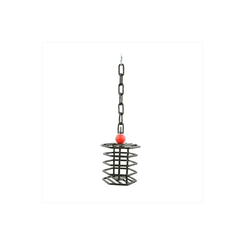 A&E Cage Ae-Htfl Platinum Hex Bird Toy Feeder Large