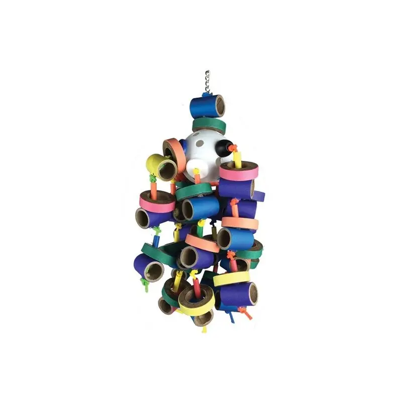 Catlady X 6 X 6 In. Ring King Bird Toy Size 12