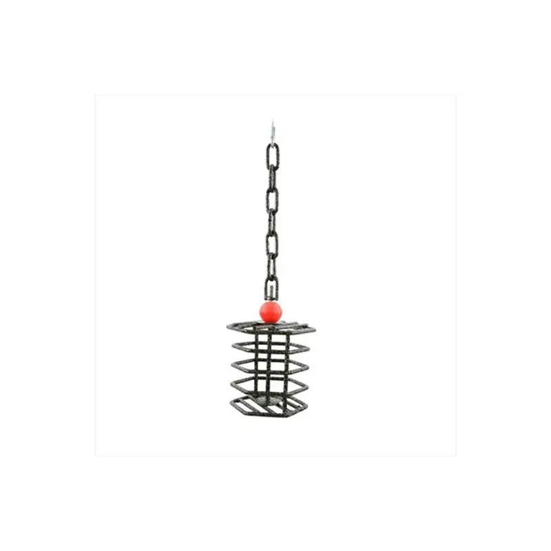A&E Cage Black Ae-Htfs Hex Bird Toy Feeder Small