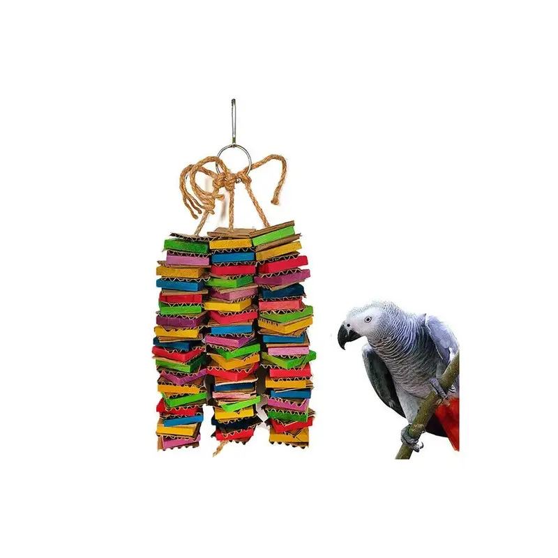 Zeuxo Cardboard Nail Strengthening Device For Parrots-3