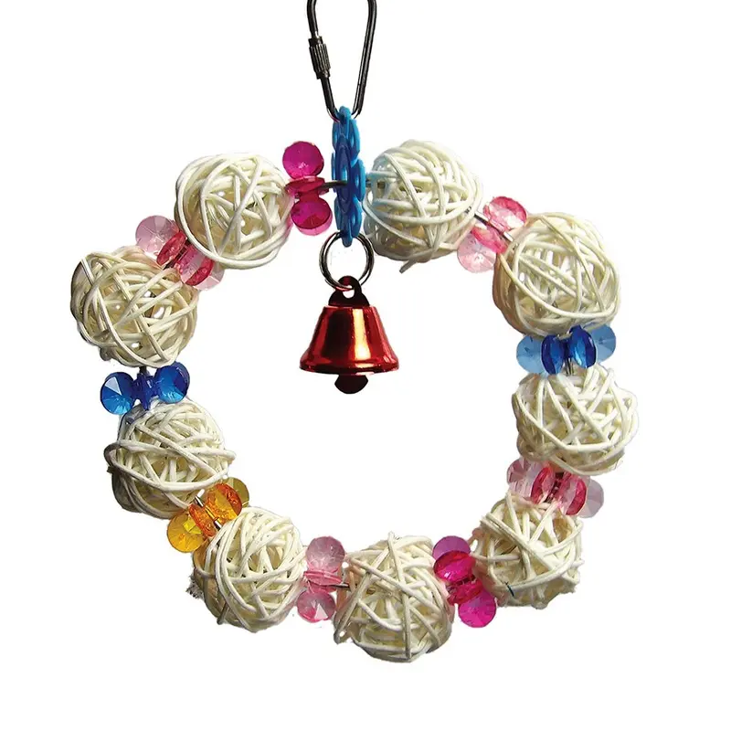 Happy Beaks Munch Ball Swing X Small