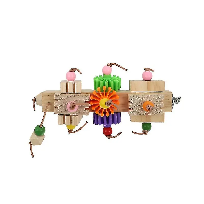 1Pcs Wooden Bird Toy Size 1
