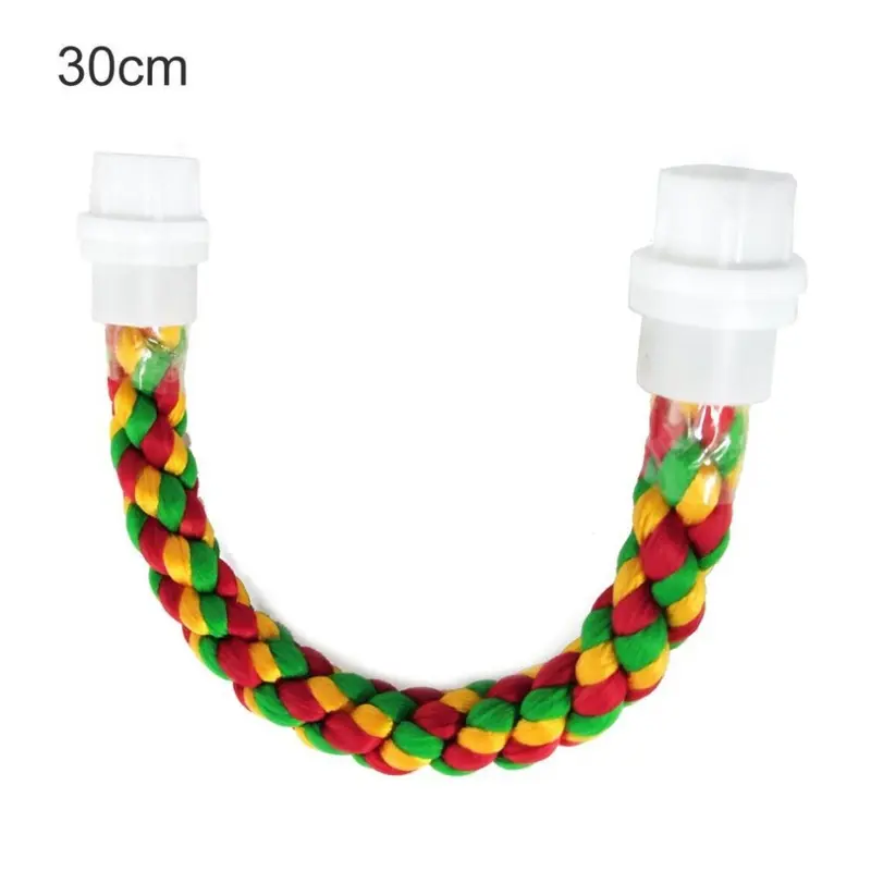 Parrot Cage Toy Multi-color Paw Grinding Bird Molar Toy Bendable Pet B