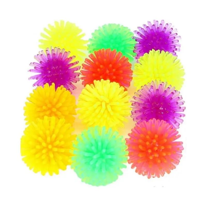 Soft Rubber Spike Ball Color Chew Ball Grab Claw Parrot Parrot Cockatiel