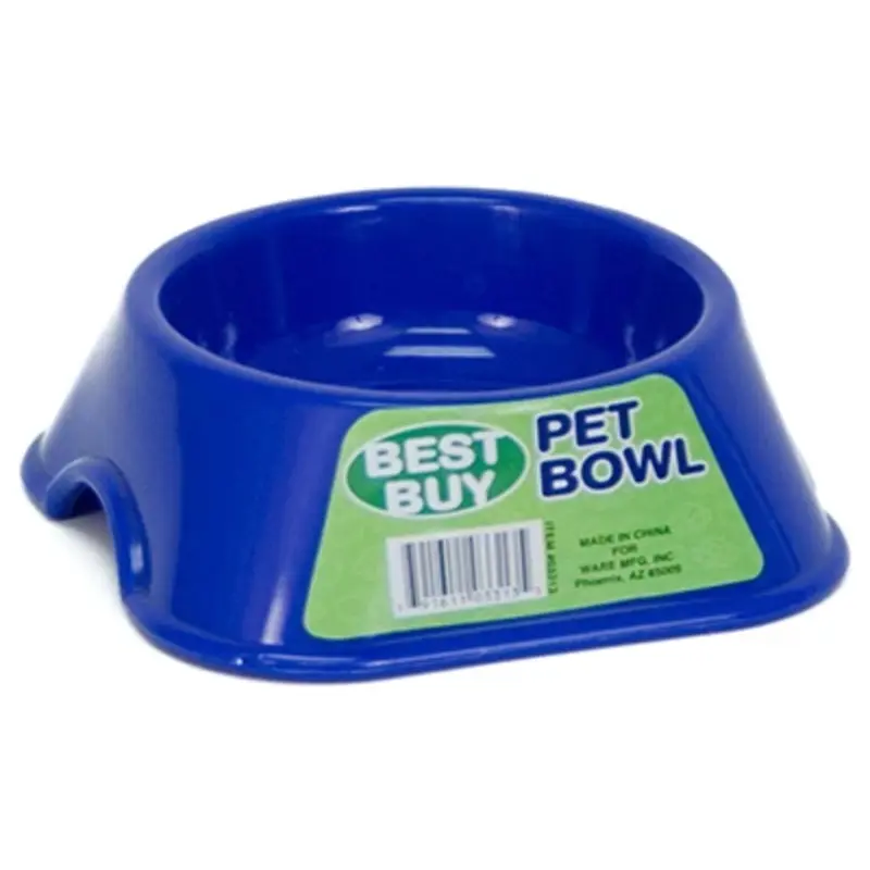 Best Buy Medium Pet Bowls Assorted Colors Durable Plastic Food and Water Bowls