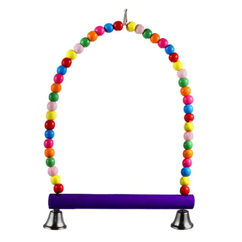 Zhihuan Bird Parrot Toy Snap Big Swing