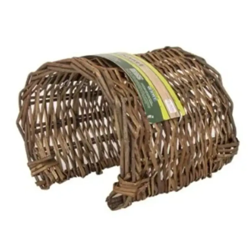 Large Twig Tunnel for Small Pets Natural Wooden Hideout Habitat Accessory