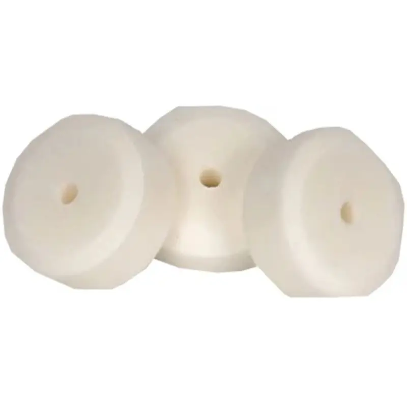 Salt Spool, White, Round, 2 In., 24-Pk.