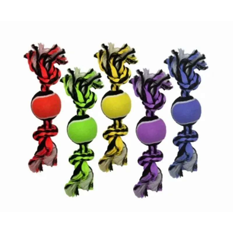 Dog Toy Nuts for Knots Durable Rope Chew Toy 10 Inch