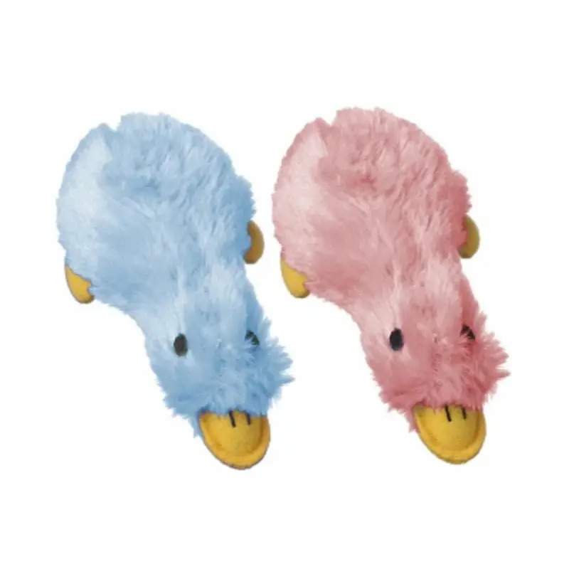 Duckworth Squeaky Dog Toy, 4 Inch Plush Soft Durable Pet Chew Toy