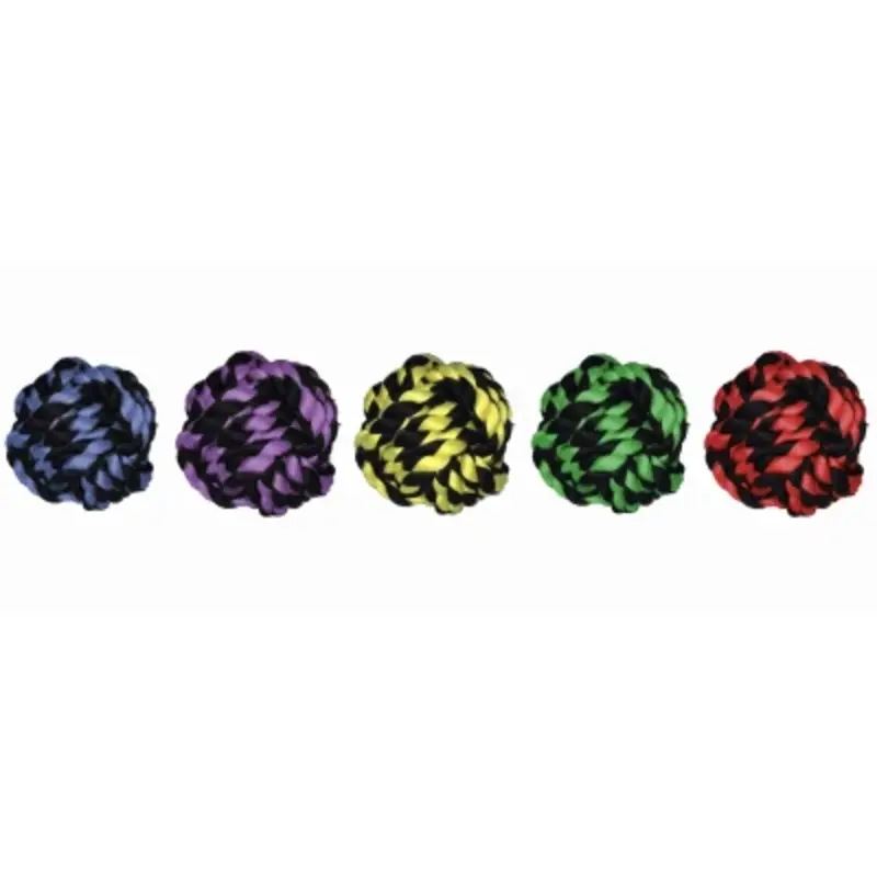 Nuts for Knots Dog Toy Woven Rope 2.5 Inch Width Durable Chew Toy