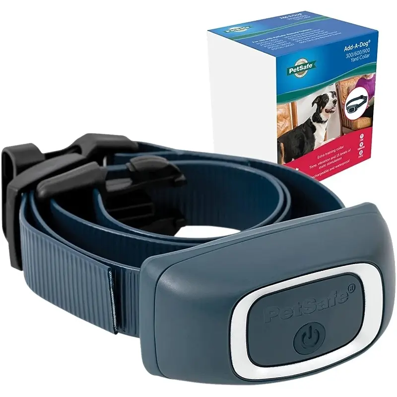 Remote-Controlled Dog Training Collar System with 300 Yard Range