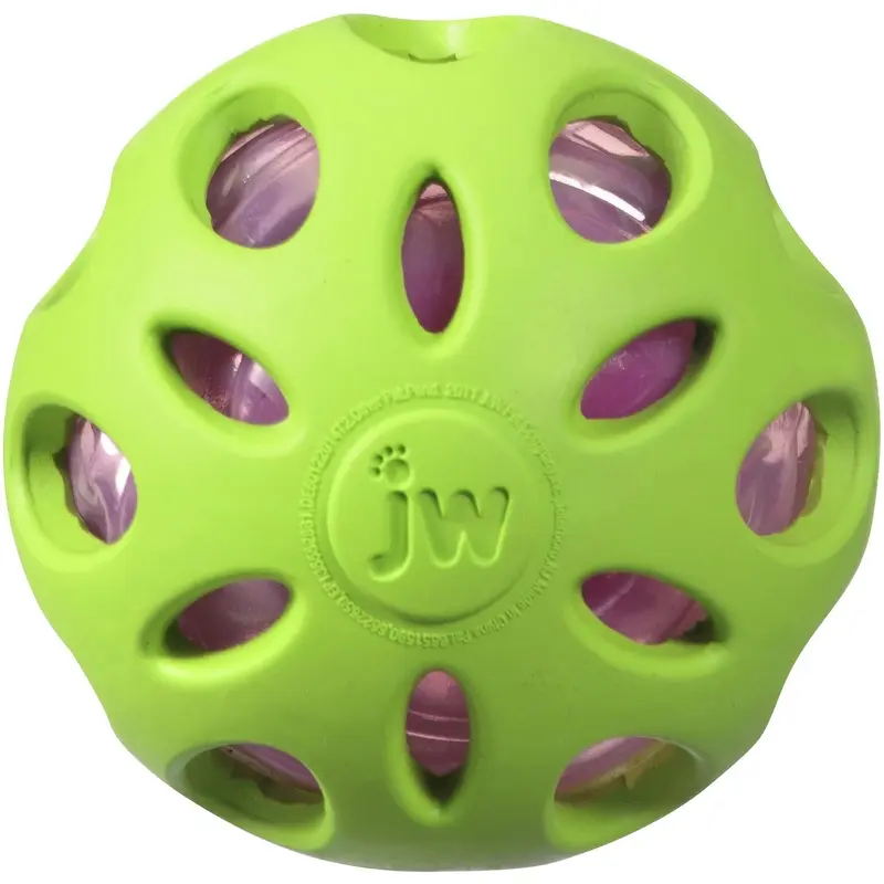 Crackle Heads Medium Size Ball Dog Toy Durable Chew Toy for Dogs