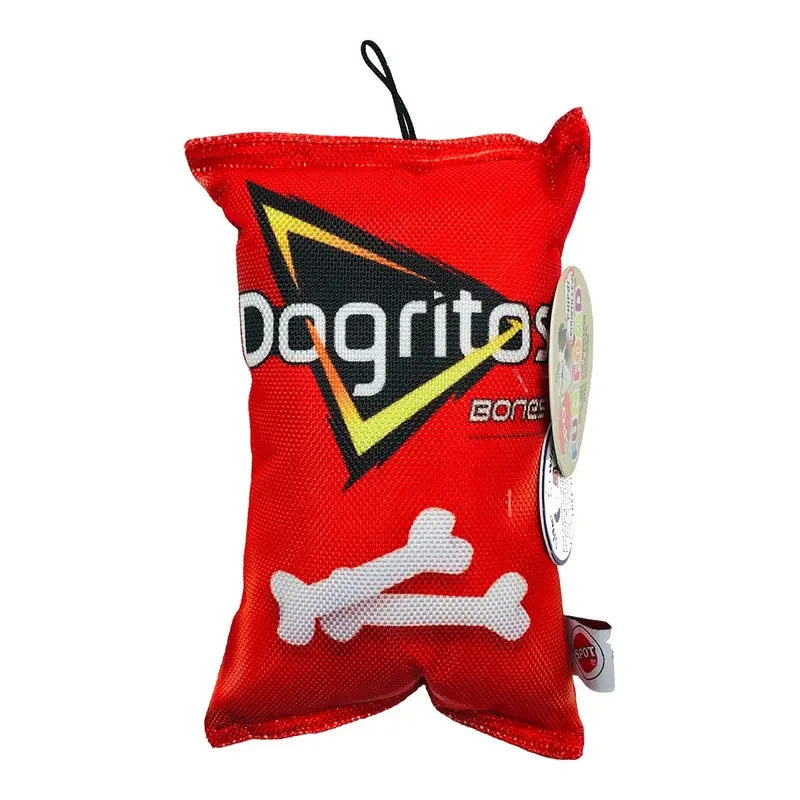 Dogritos Dog Squeaky Toy, 8 Inch Durable Chew Toy for Dogs