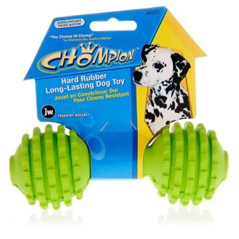 Champion Assorted Color Durable Rubber Dog Chew Toy