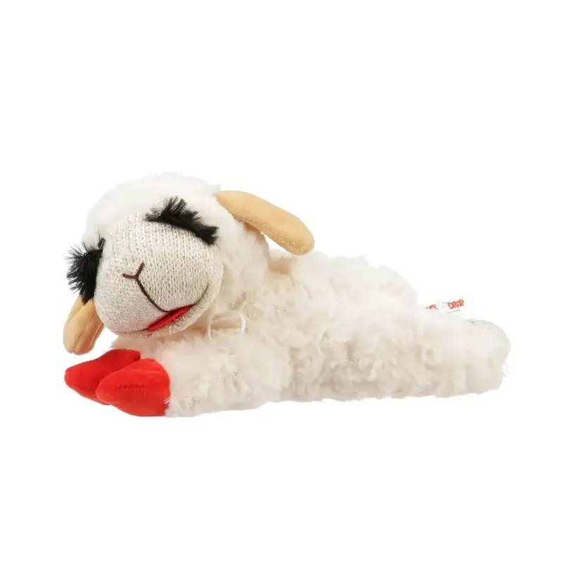 Lamb Chop Dog Toy, Plush, 10 In.