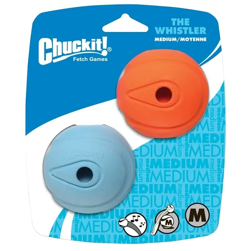 Whistler Ball Dog Toy, Medium