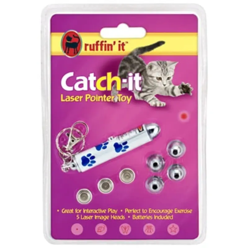 Catch-It Interactive Pet Laser Toy for Cats and Dogs