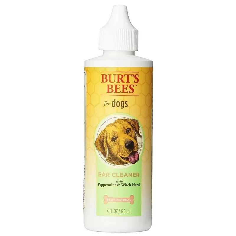 Dog Ear Cleaner Solution, 4 Ounce Bottle for Pet Ear Hygiene