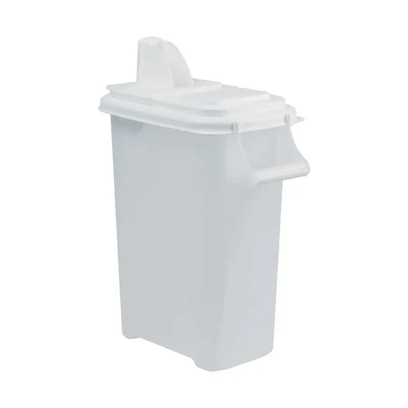 16 Quart Pet Food Dispenser with Secure Lid and Easy Pour Spout
