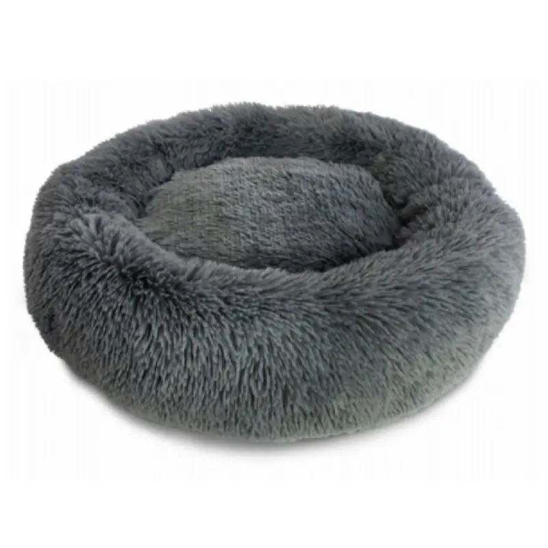 Extra Large Shaggy Pet Bed, Assorted Colors, 31 Inch Round
