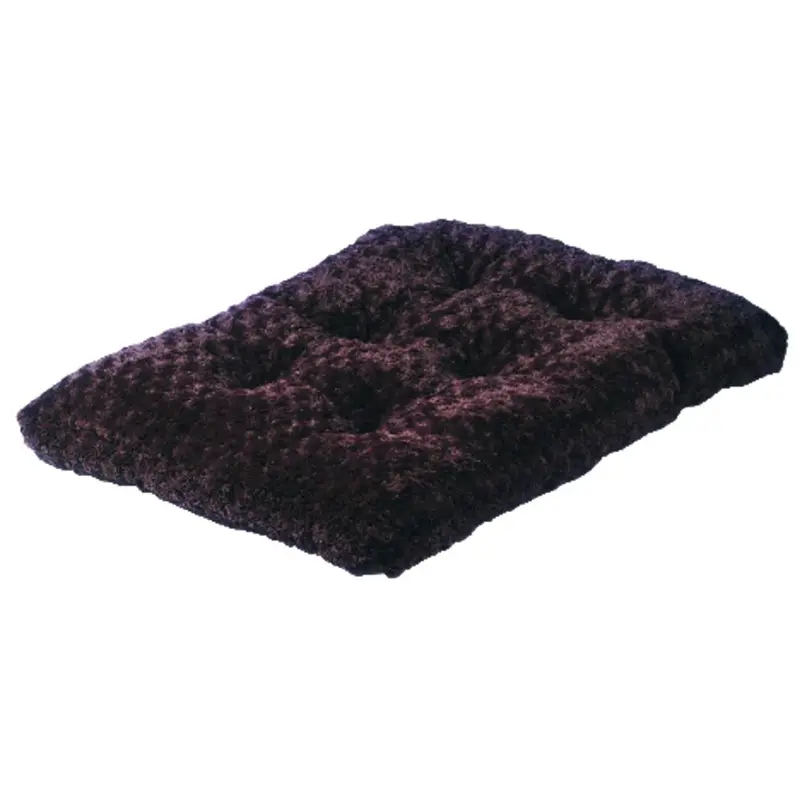 Plush Kennel Mat for Dogs Weighing 70 to 90 Pounds, 36.5 by 23.5 Inches